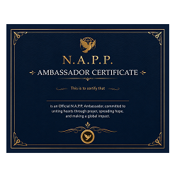 Ambassador Certificate